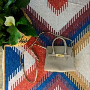 Pinkish-beige Madison West Purse